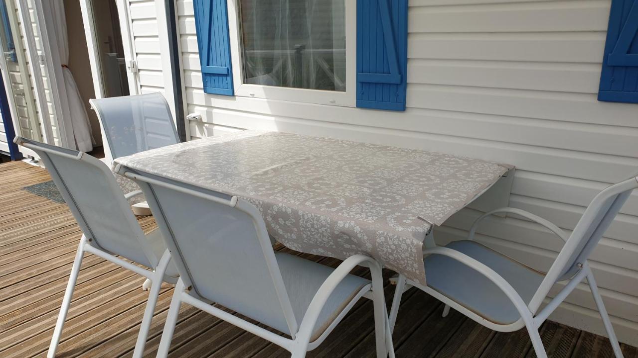 Sylvie Proprietaire Du Mobil-Home Saint-Pair-sur-Mer Exterior foto