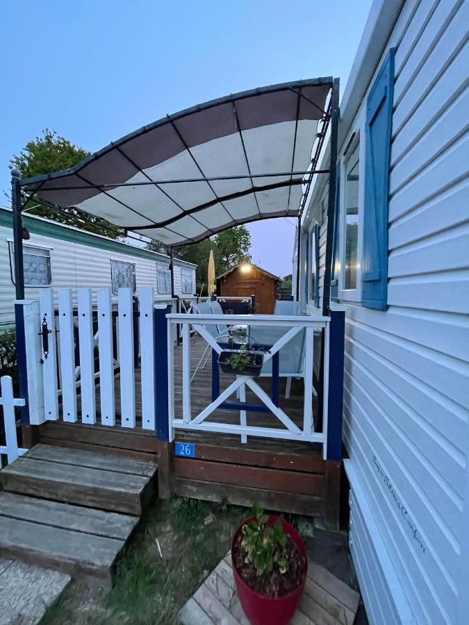 Sylvie Proprietaire Du Mobil-Home Saint-Pair-sur-Mer Exterior foto